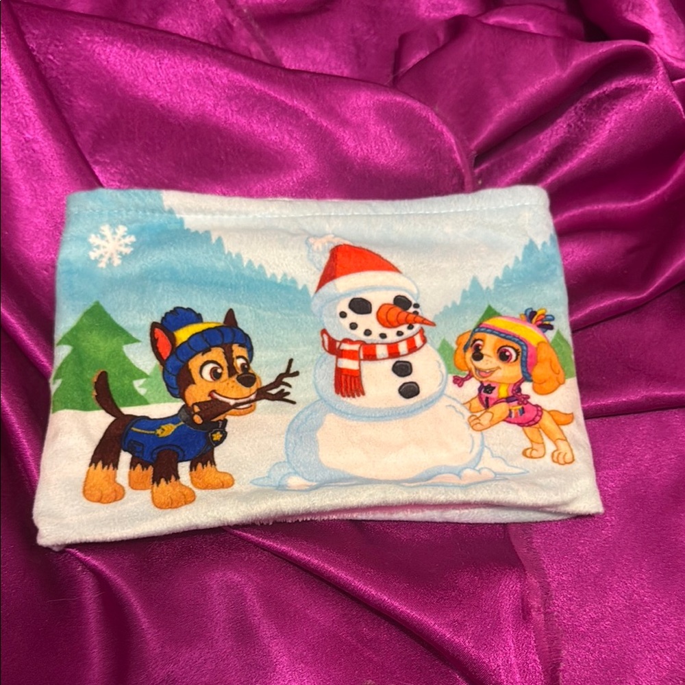 Kids Winter Neck Warmer with Cartoon Characters